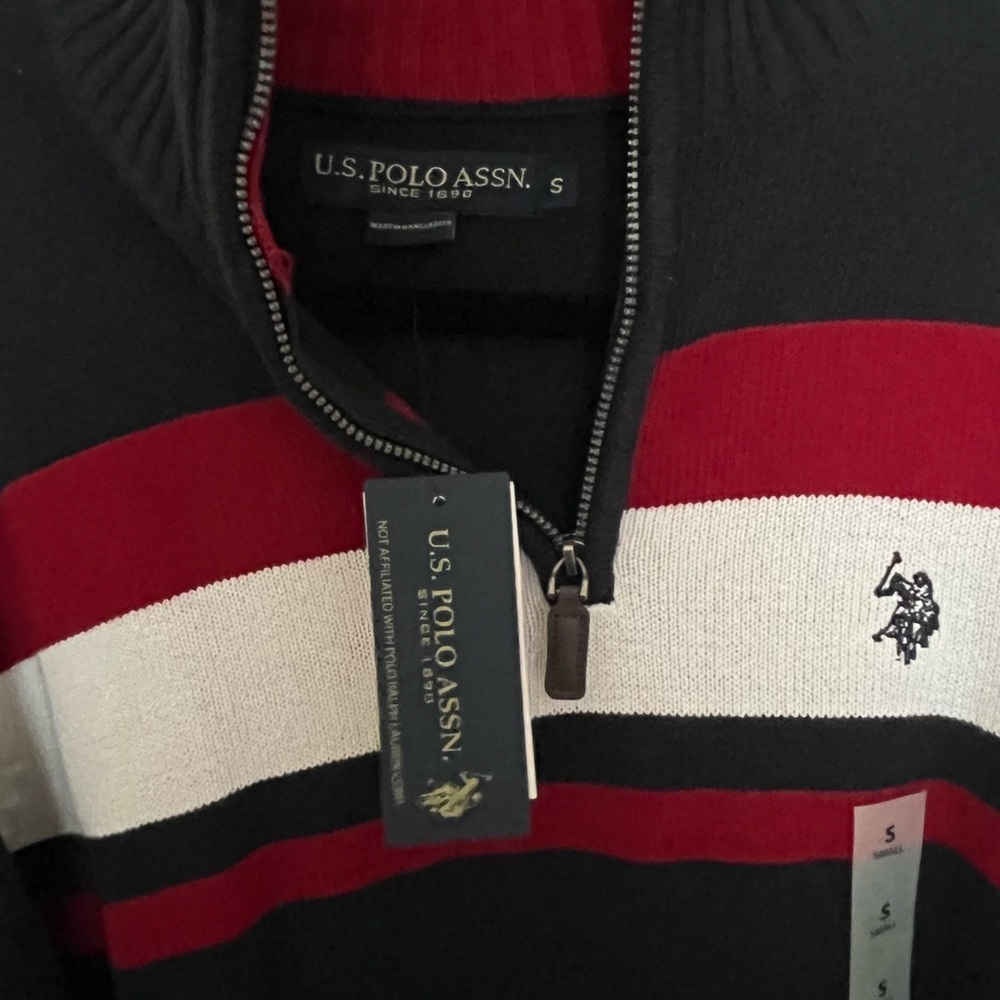 Men’s polo quarter zip